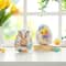 Glitzhome® 6" Easter Egg Chick Table Décor Set